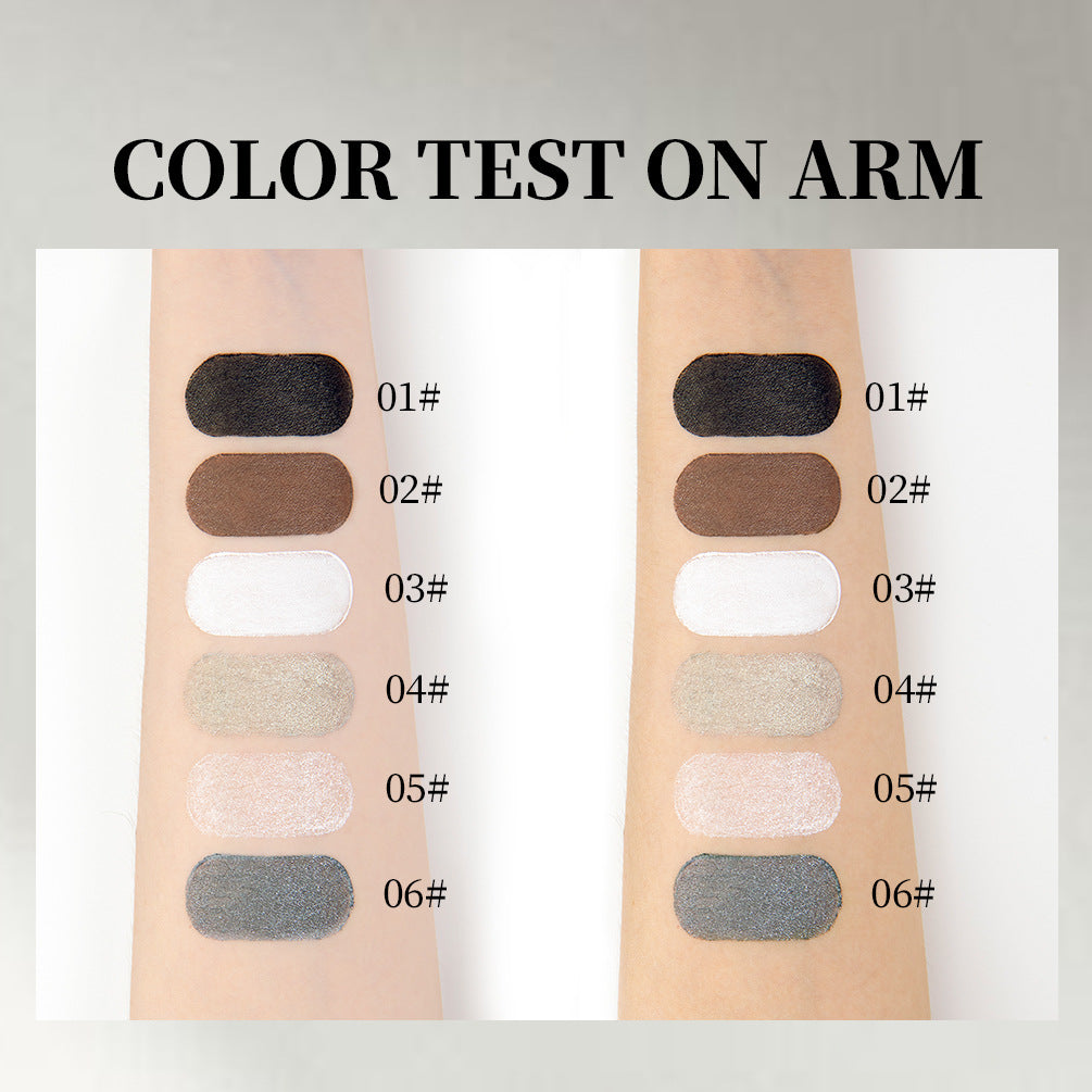 Eye Makeup Waterproof And Durable Creamy Matte Shimmer Quick-drying Eyeliner