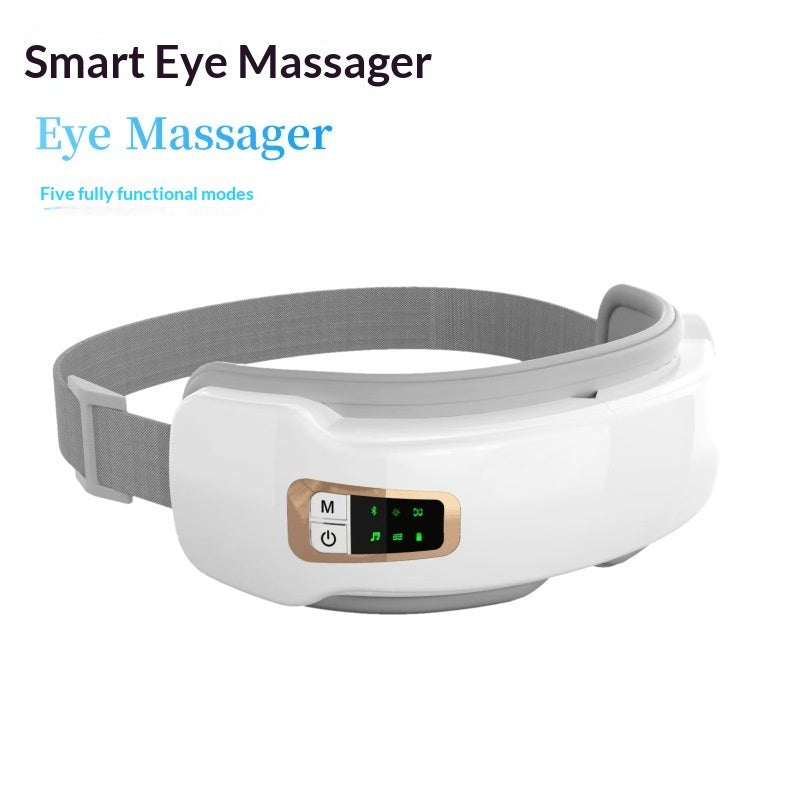 Portable Eye Massager With Vibration And Heat Compress For Eye Care