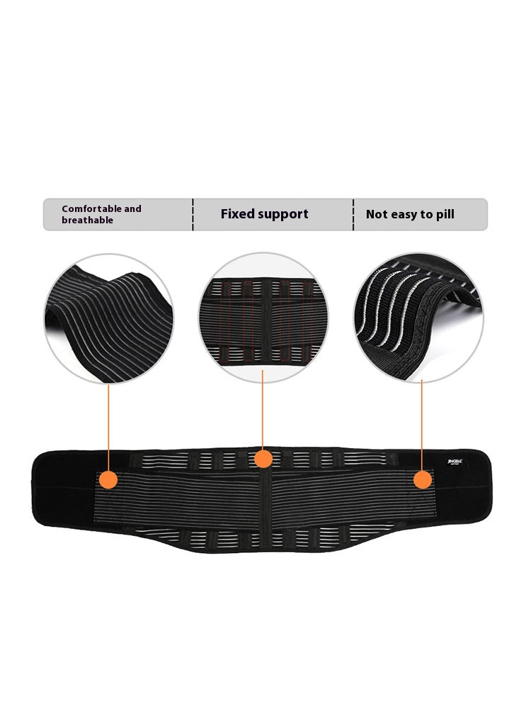 Ceinture de soutien fixe pressurisée respirante, équipement de protection pour sports de plein air, haltérophilie, fitness, course à pied