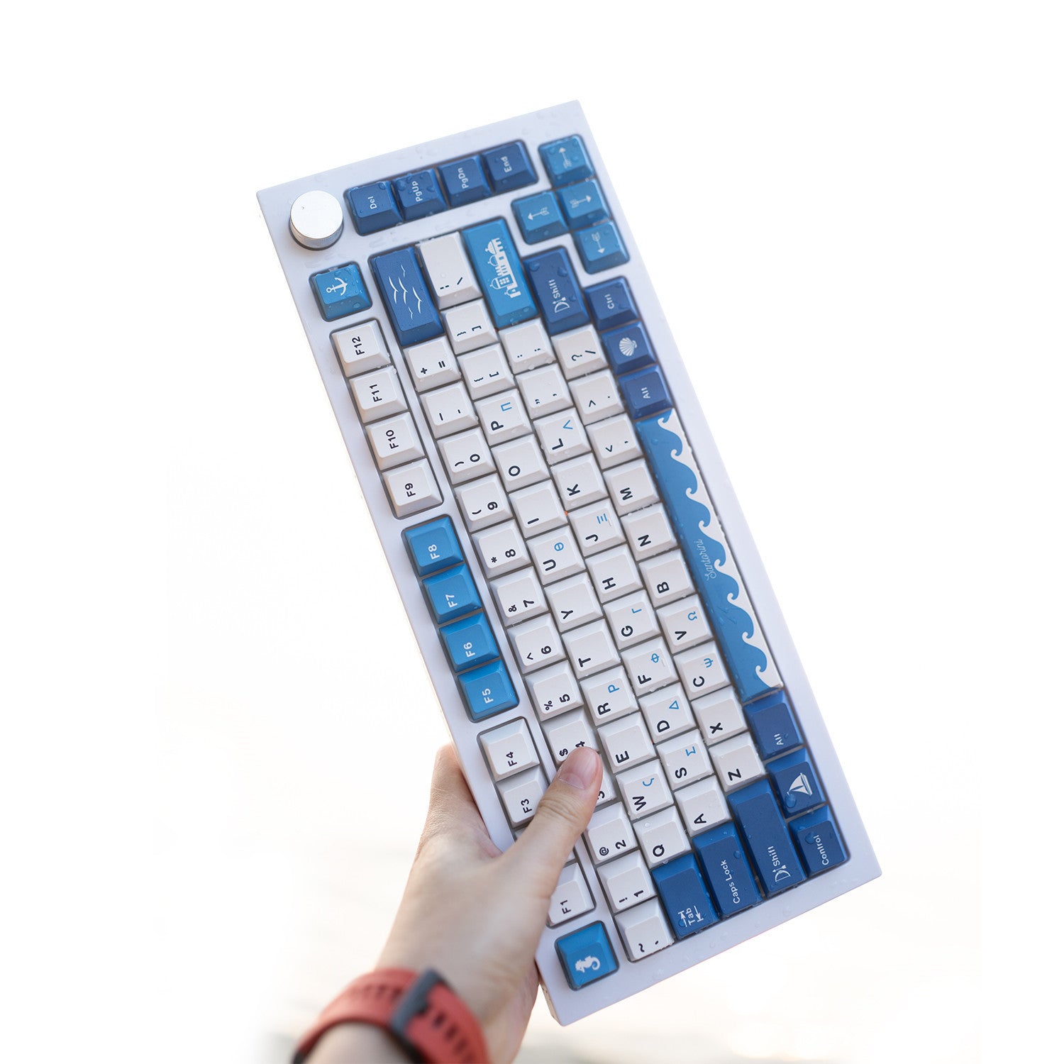 Touches de clavier mécanique à sublimation intégrale sur cinq côtés