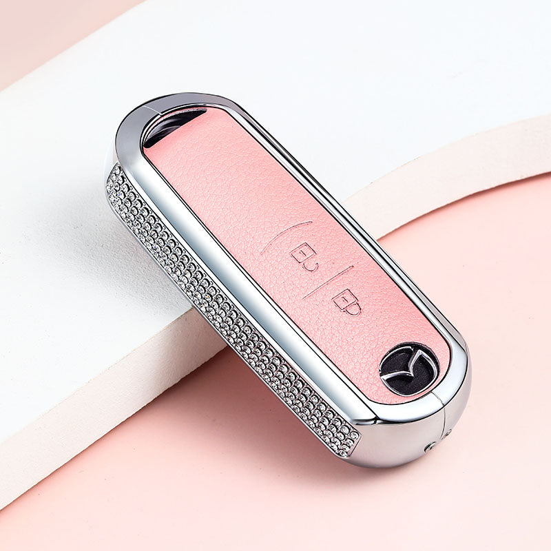 Diamond-encrusted Car Key Case Buckle Bag