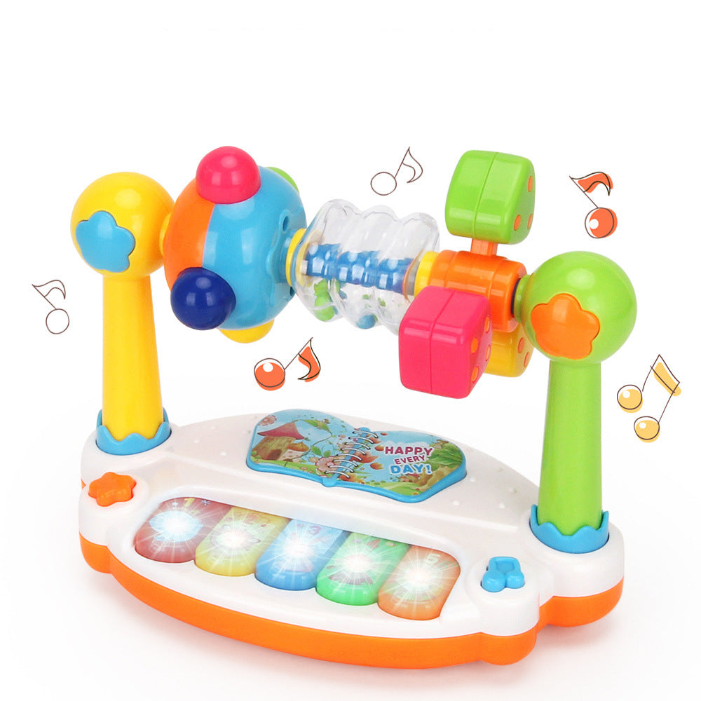 Educational Music Kingdom Baby Electronic Organ Toy Multi-functional With Light Baby Early Education Singing Story