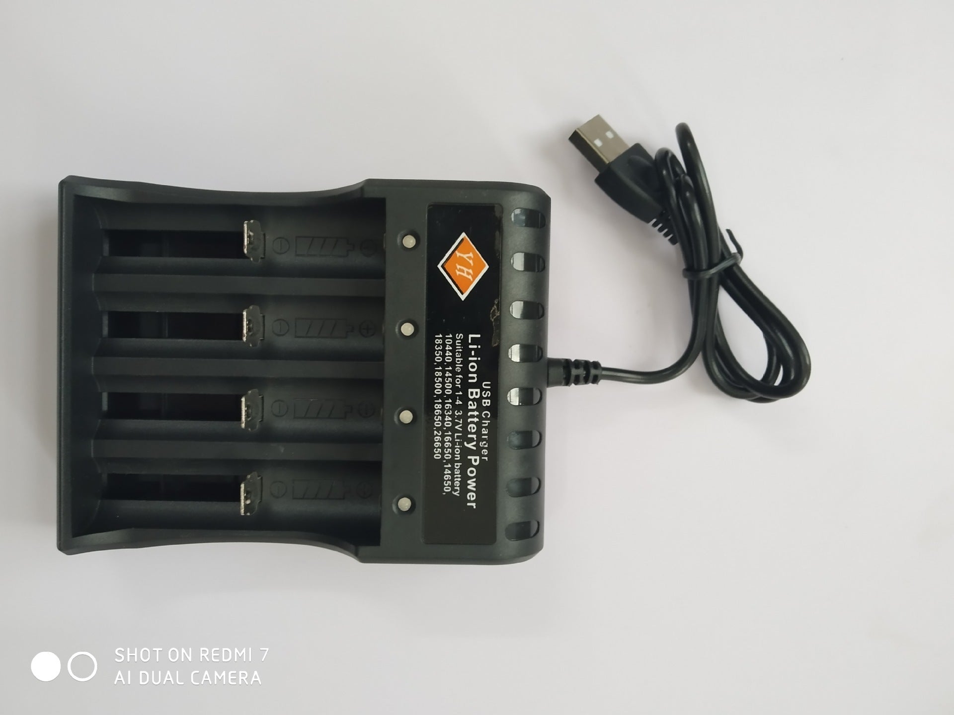 Lithium Charger Flashlight Headlight Small Fan Radio Battery