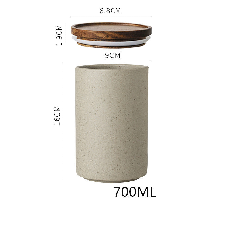 Ceramic Sealed Tea Storage Jar For Grain Storage Moisture-proof
