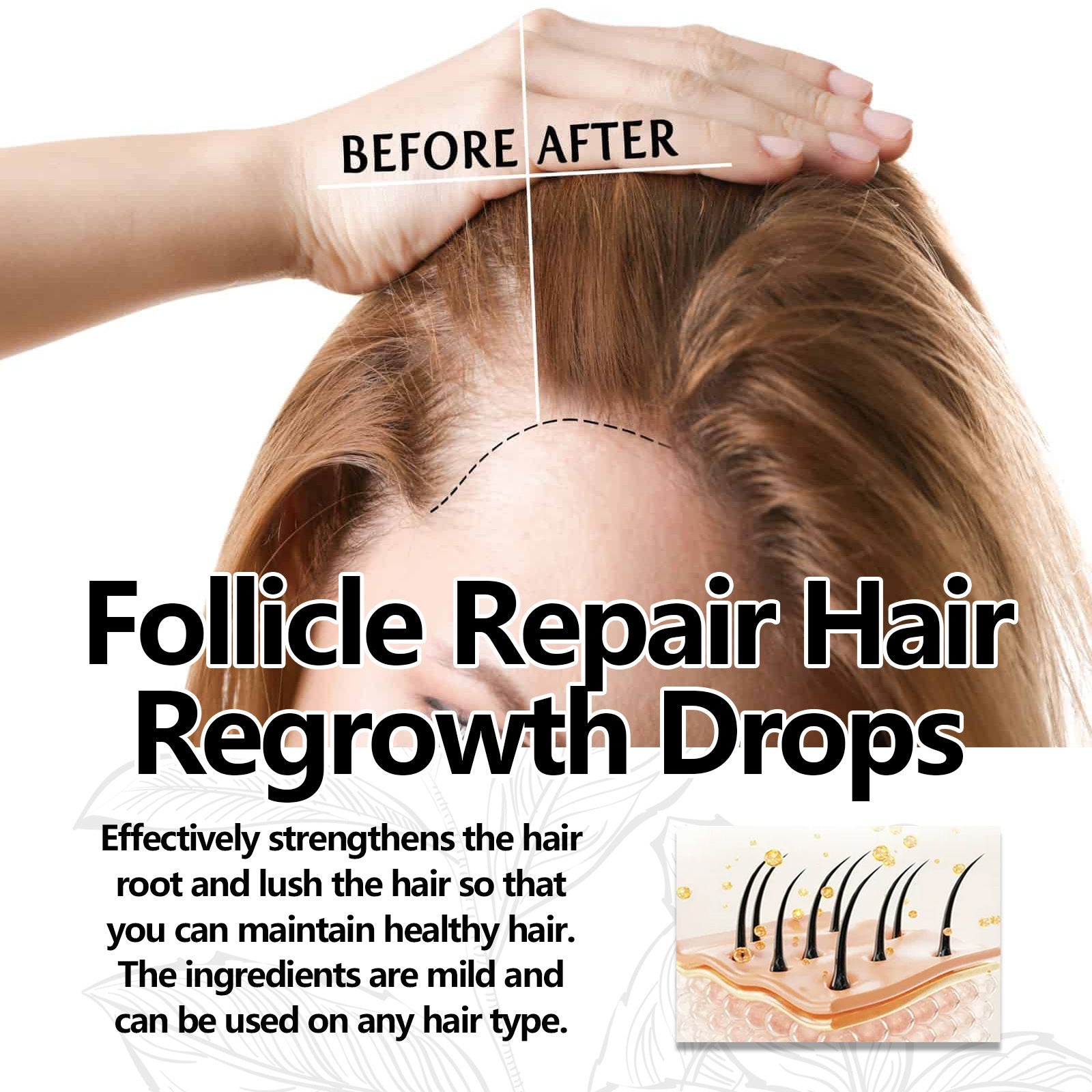 Sérums fixateurs anti-chute pour cheveux épais et forts