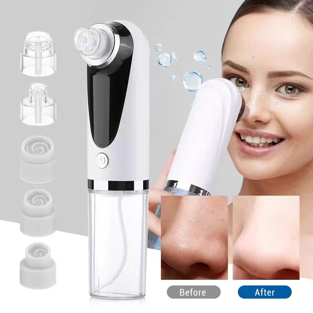 Appareil de beauté pour points noirs à petite bulle Instrument de nettoyage en profondeur du visage