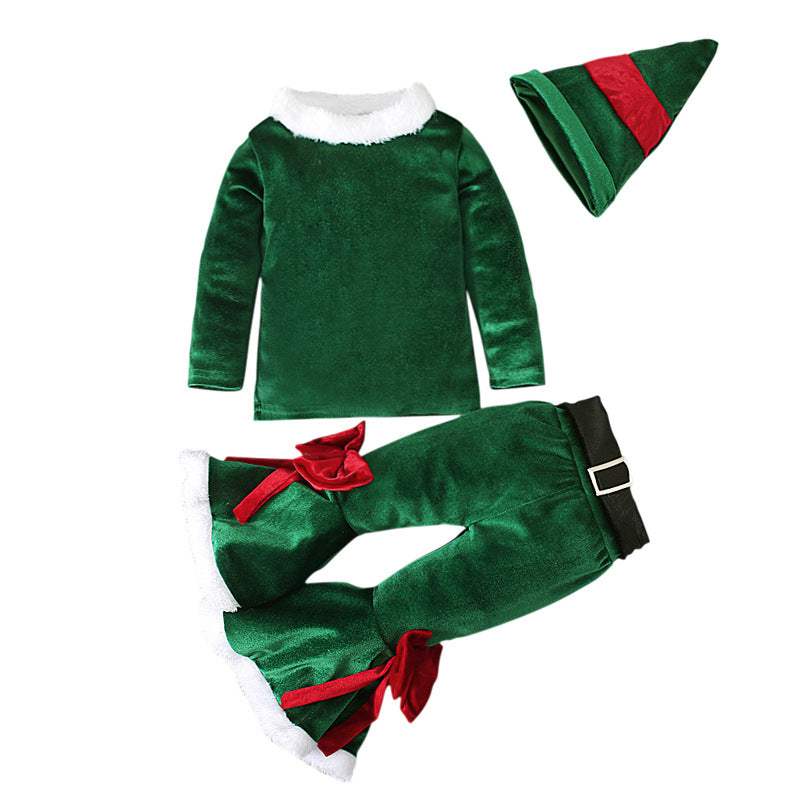 Children's Christmas Long-sleeved Top