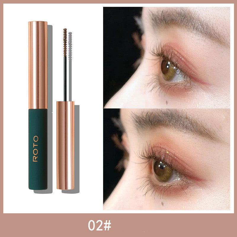 Mascara Fini Tête de Brosse Fine Longue Épaisse Courbe