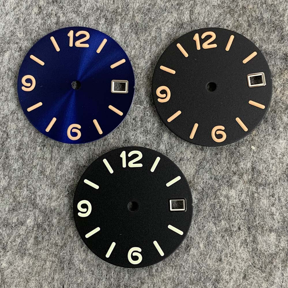 Watch Accessories Literal Digital Sun Pattern Frosted Dial