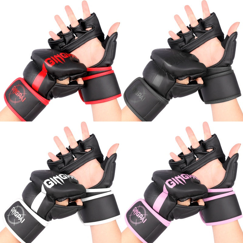 Fight Sanda Training Gloves Combat Sandbag Breathable