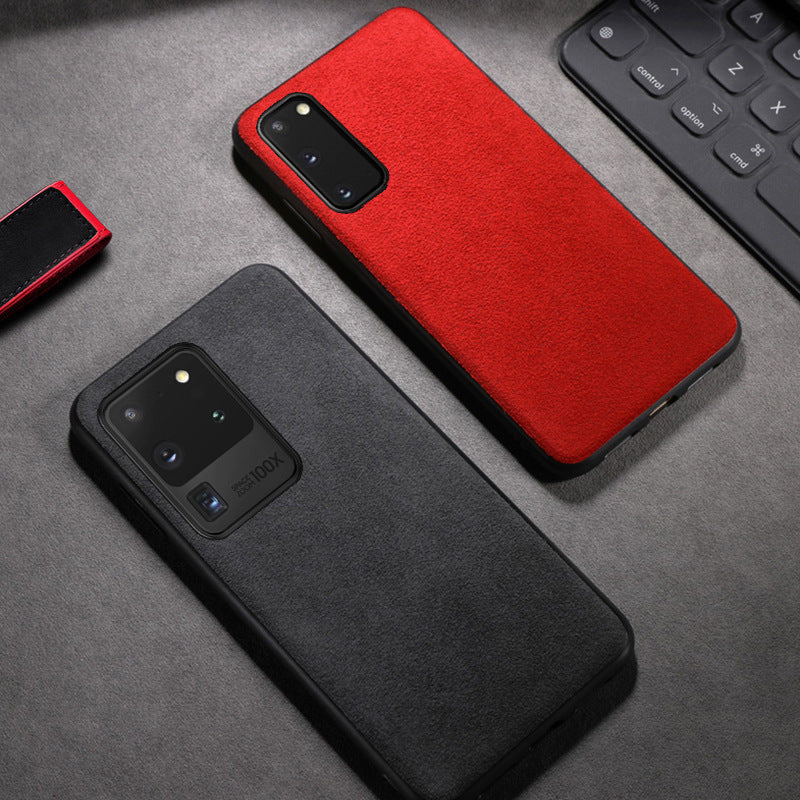 Convient à l'étui de téléphone en suède, de style professionnel