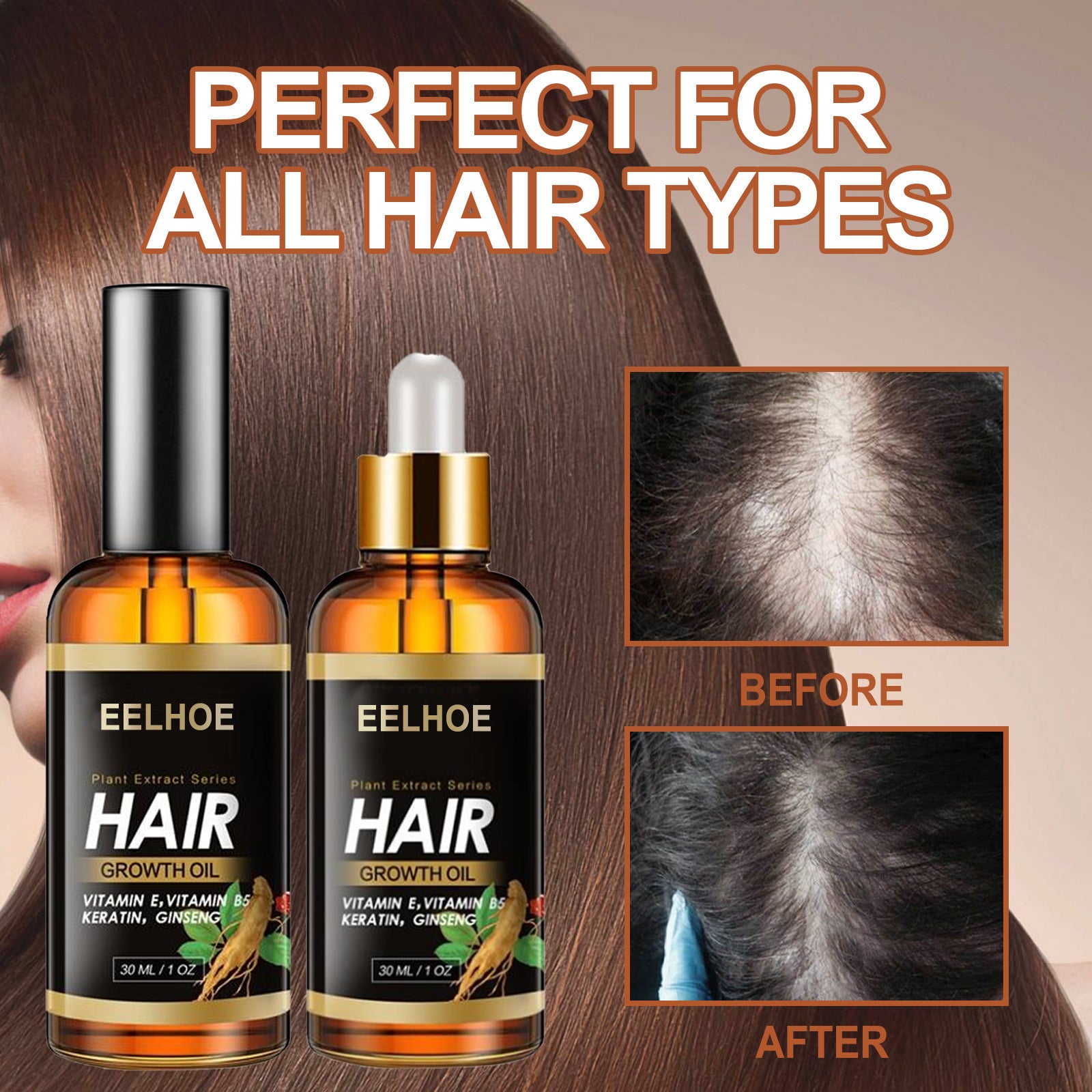EELHOE Huile Essentielle Végétale pour Cheveux Coiffure Soin des Cheveux Huile Essentielle Cheveux Forts Réduire la Chute des Cheveux Cheveux Cassants Huile Essentielle Soin des Cheveux