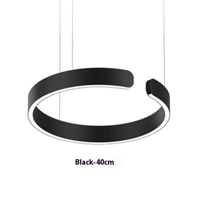 Lampe nordique moderne et minimaliste créative pour le salon