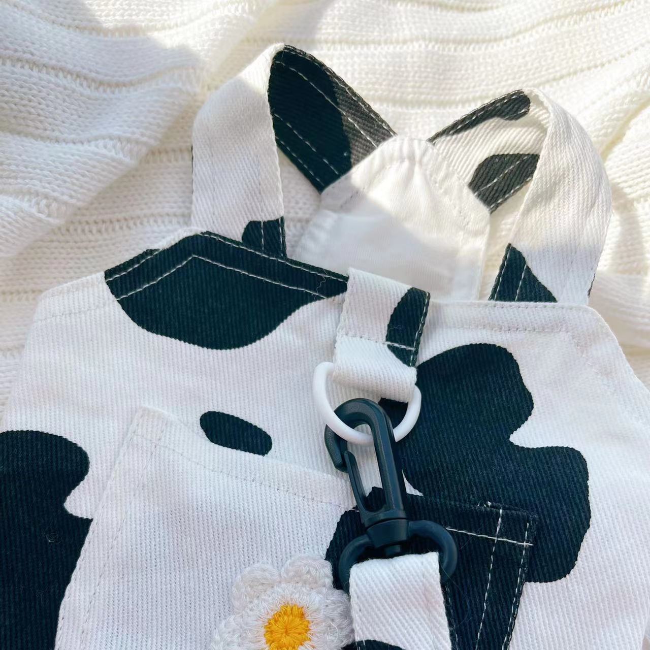 Fashion Pet Clothes Cotton Denim Tank Top