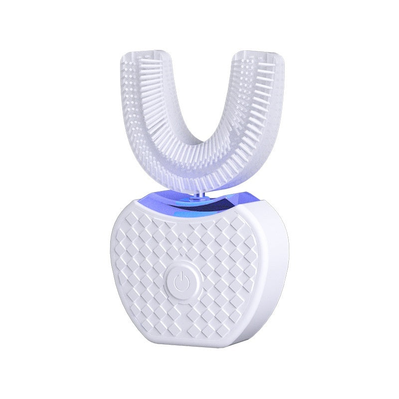 Brosse à dents électrique en forme de U, instrument dentaire de nettoyage buccal domestique