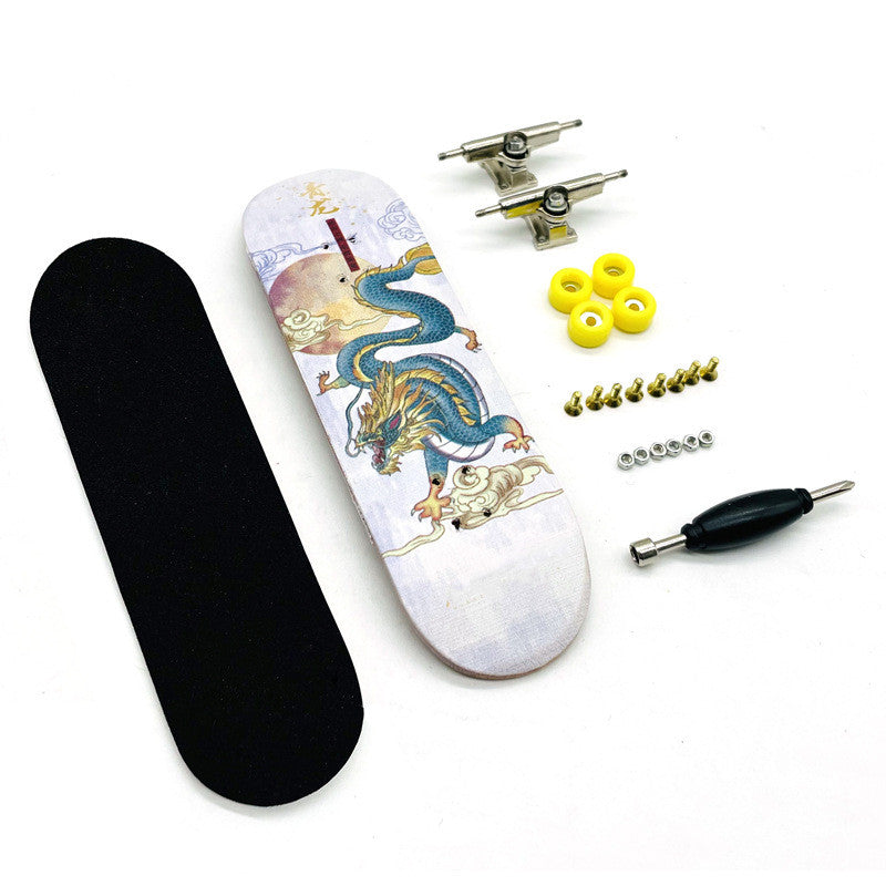 Finger Skateboard Maple Double Rocker