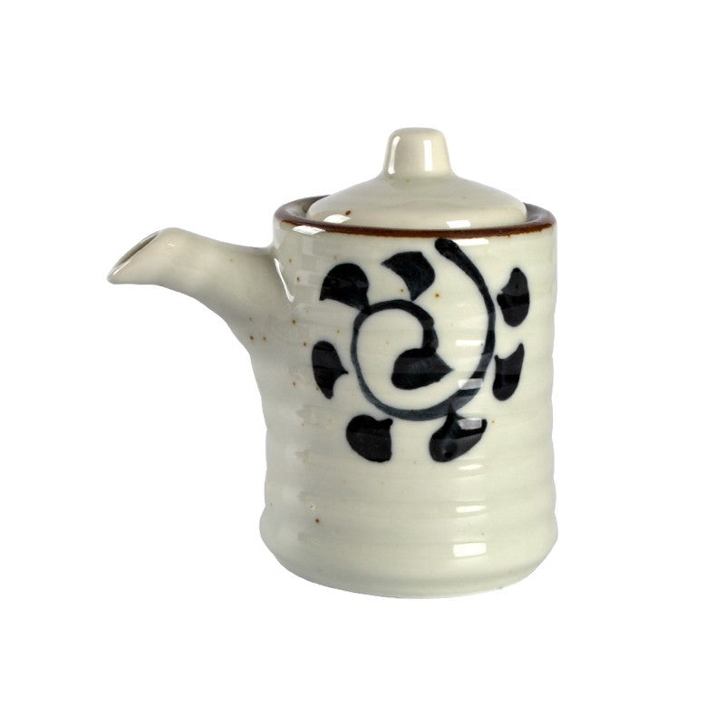 Sauce Soja Assaisonnement Pot d'Huile en Céramique Japonaise Ancienne Simple