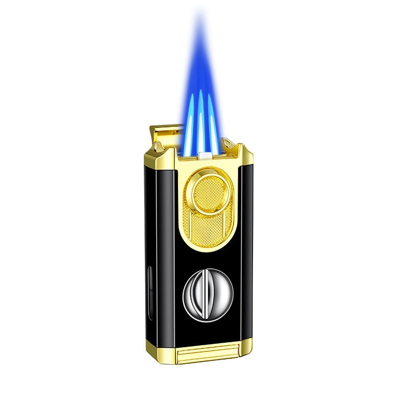 Briquet à cigares avec torche trois flammes