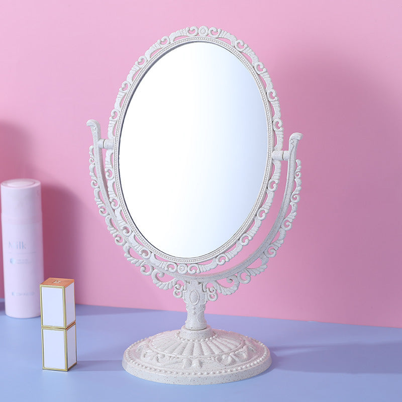 Desktop Desktop Love Double-sided Makeup Mirror