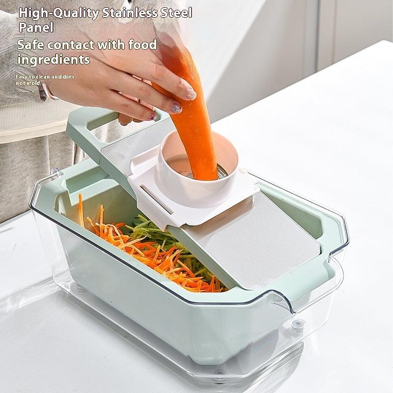 Râpe multifonction en acier inoxydable Hachoir domestique