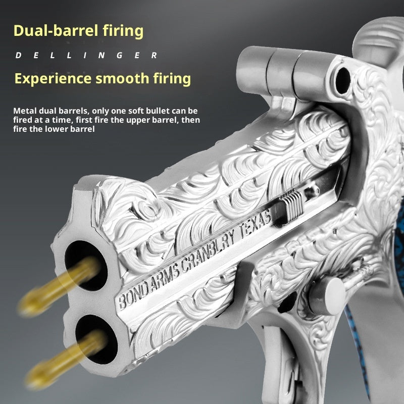 Fashion Personality Delinger Full Pattern Toy Gun