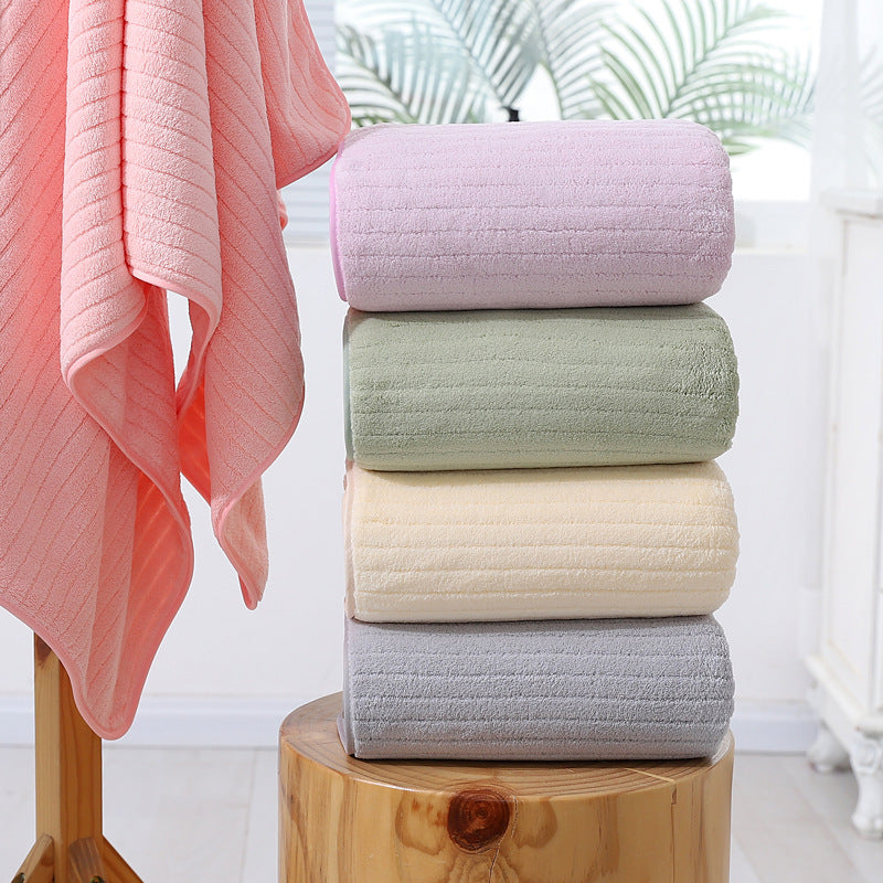 Thickened Bath Swimming Coral Fleece Large Towel