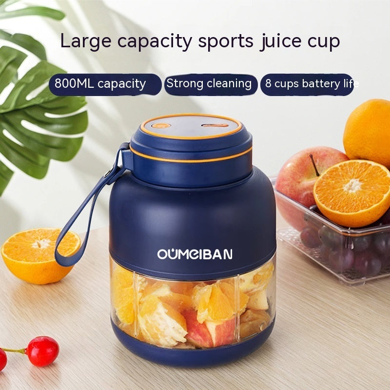 Tasse de centrifugeuse électrique portable sans fil, petites tonnes de jus en barils