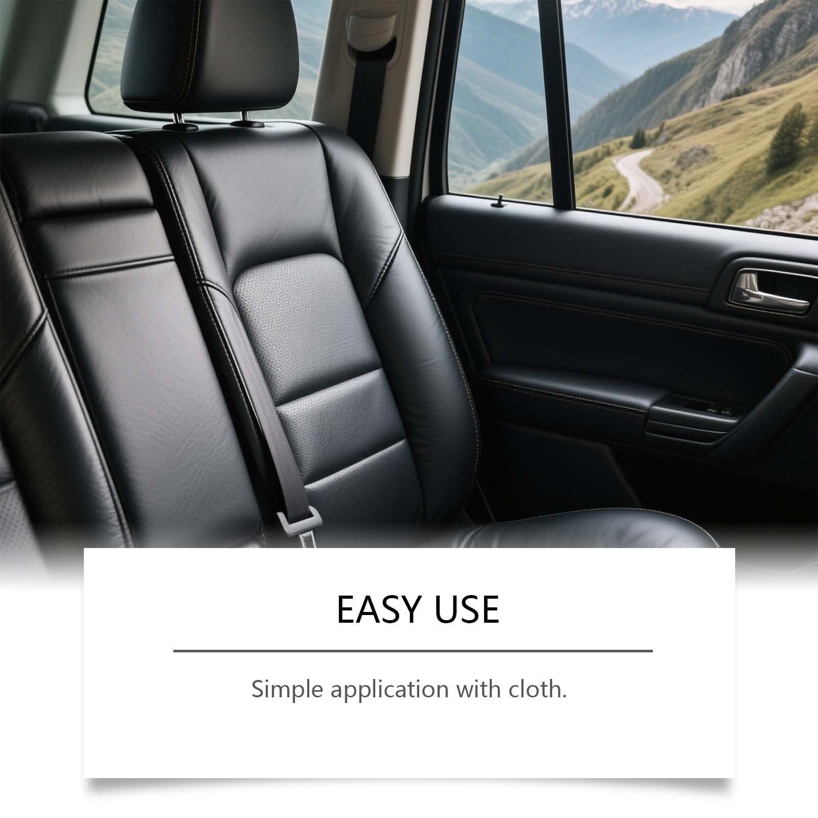 Car Interior Care Cream Gently Cleans