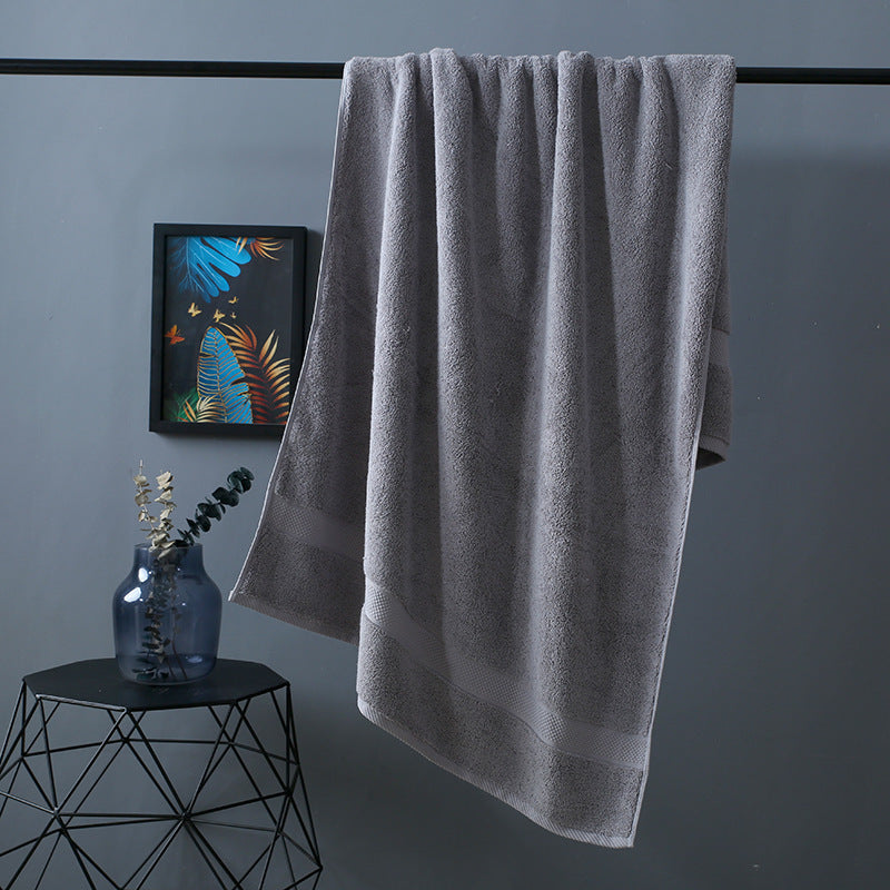 Serviette de bain en coton longues fibres épais grande taille de classe A