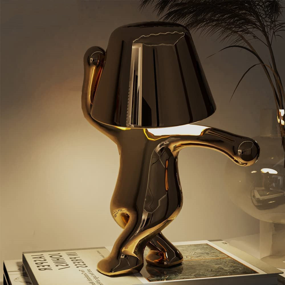 Lampe de chevet décorative simple et rechargeable