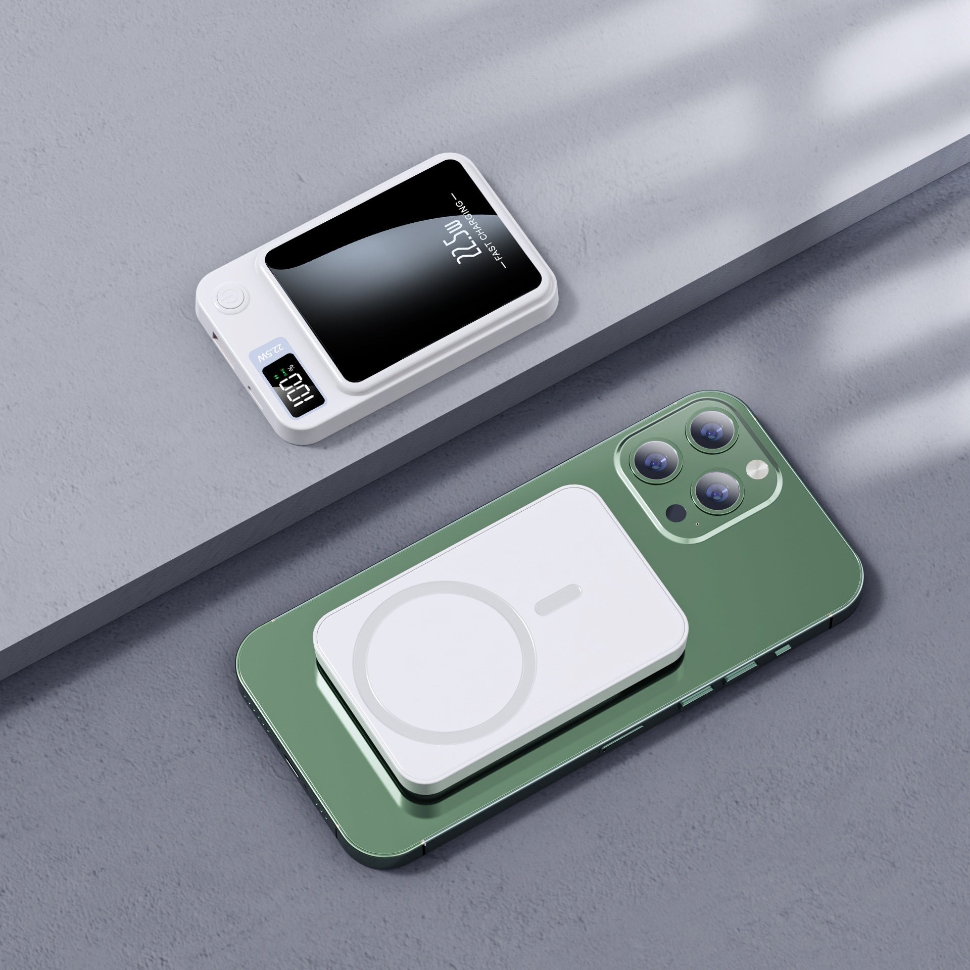 Banque d'alimentation sans fil, charge super rapide, 10000 MA, Magsafe, batterie externe, vente en gros