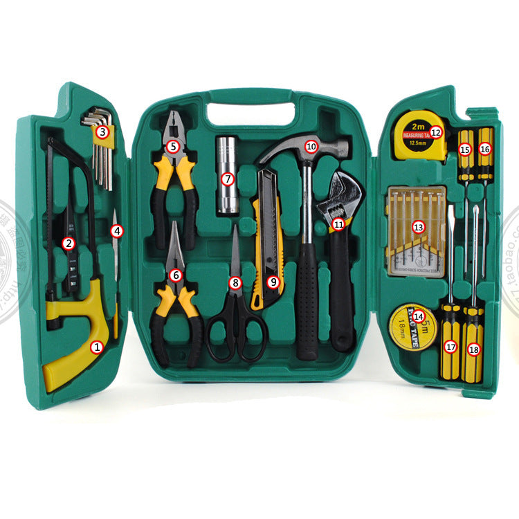 Kit d'outils d'urgence automobile de 27 pièces