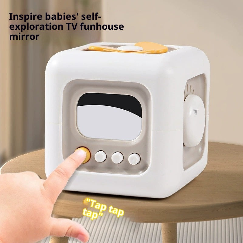 Children's Hexahedral Cube 3d Three-dimensional Busy Ball Turn Enlightenment Baby 1-3 Early Childhood Educational Toys Cross-border