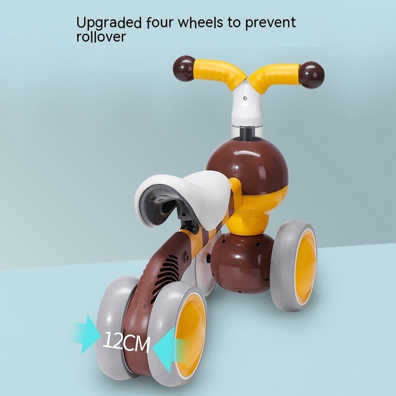 Trottinette d'aide à la marche sans pédales