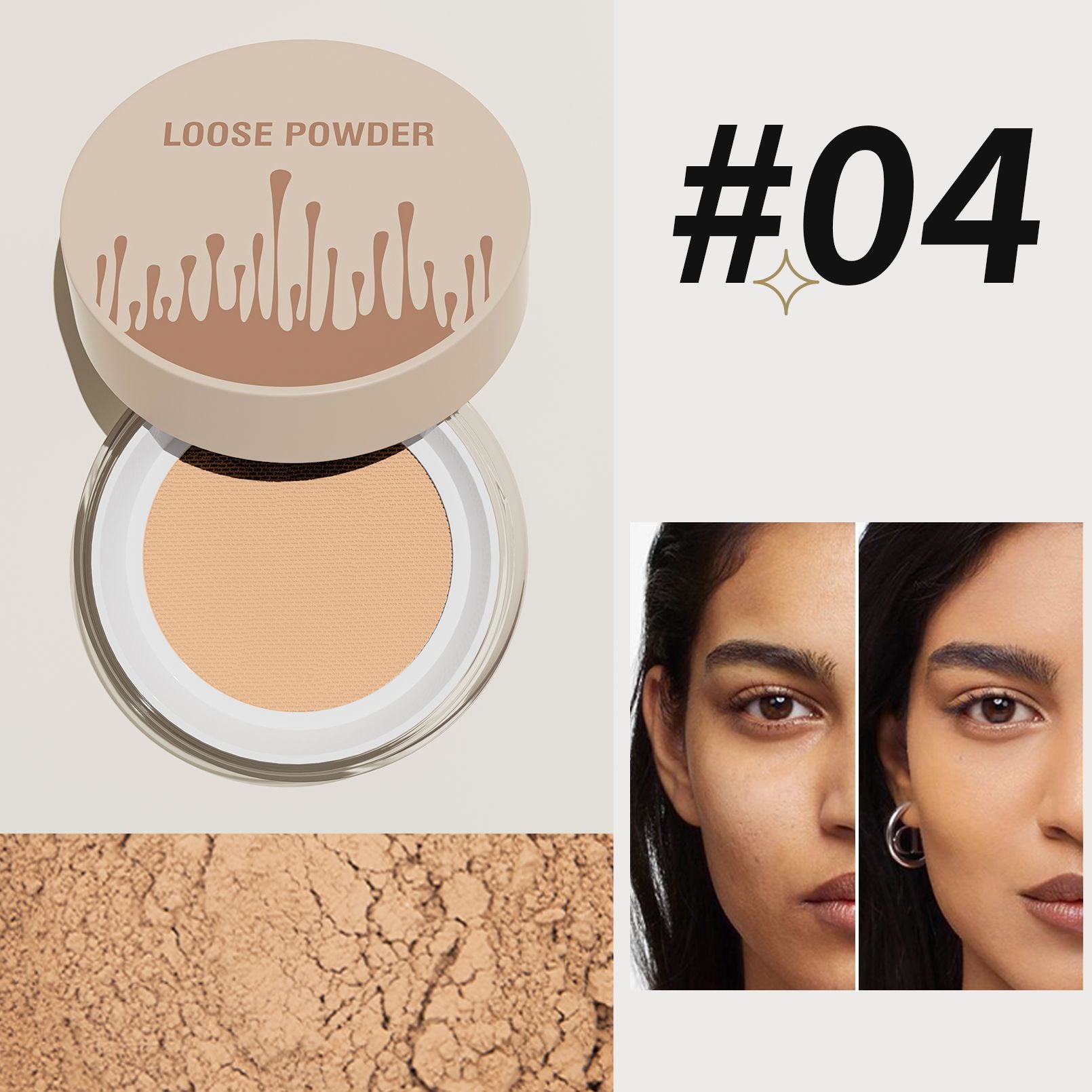 Pearlescent Face Powder Mist-sensitive Oil Control Concealer