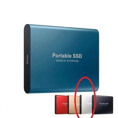 Mini Disque SSD Mobile 2 To Type-C 3.1 Boîtier Métallique