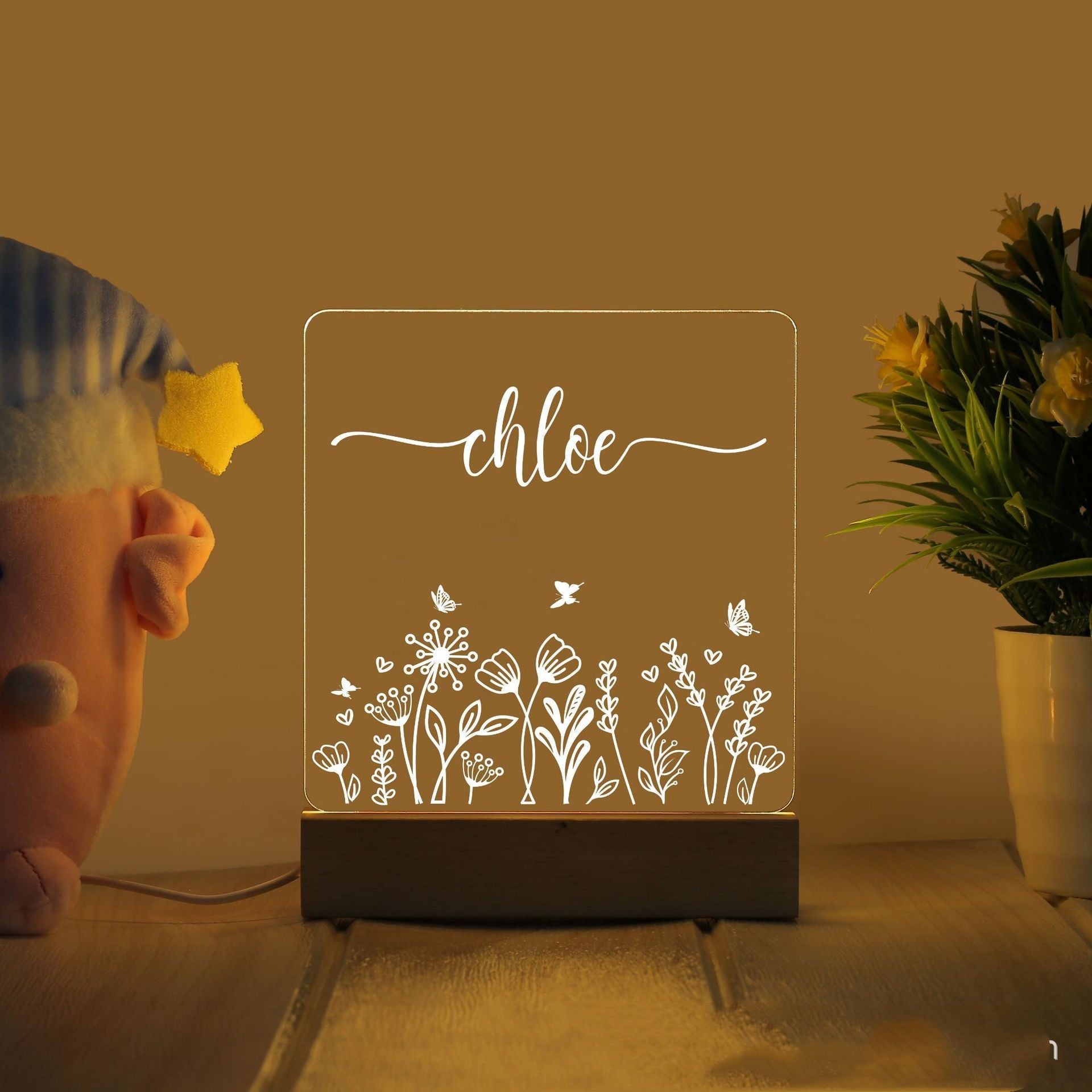 LED Bedside Lamp Children's Cartoon