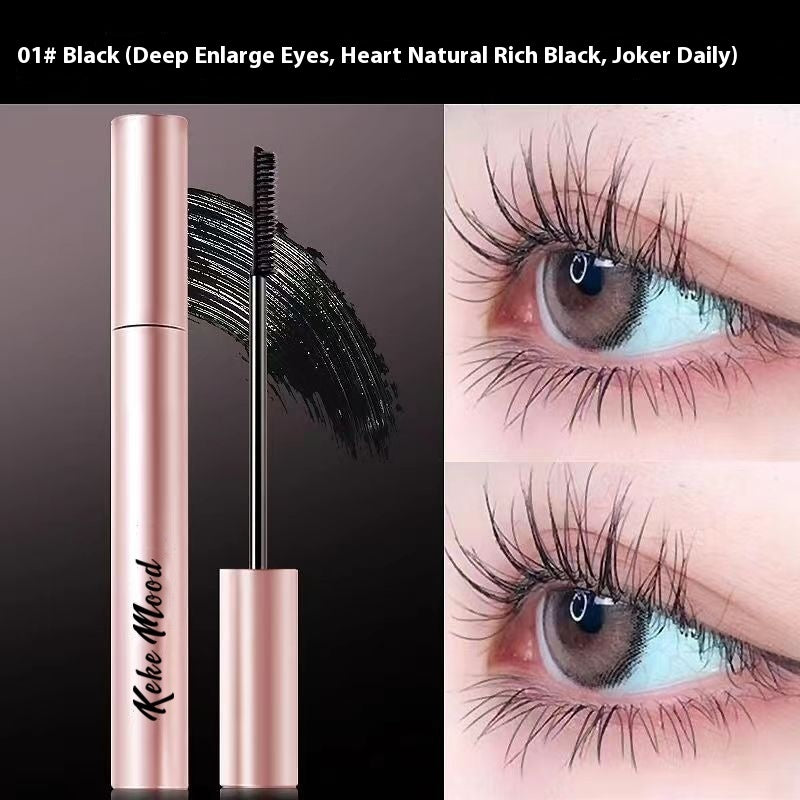 Mascara Recourbant et Allongeant, Tenue Longue Durée, Anti-Bavures, Résistant à l'Eau et à la Transpiration