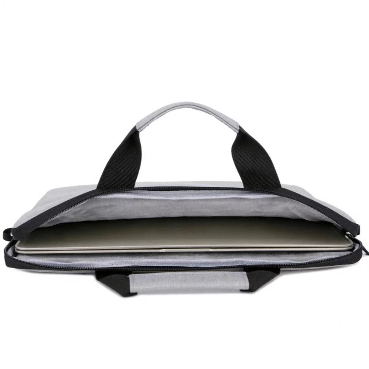 Sacoche pour ordinateur portable légère pour homme avec doublure intérieure