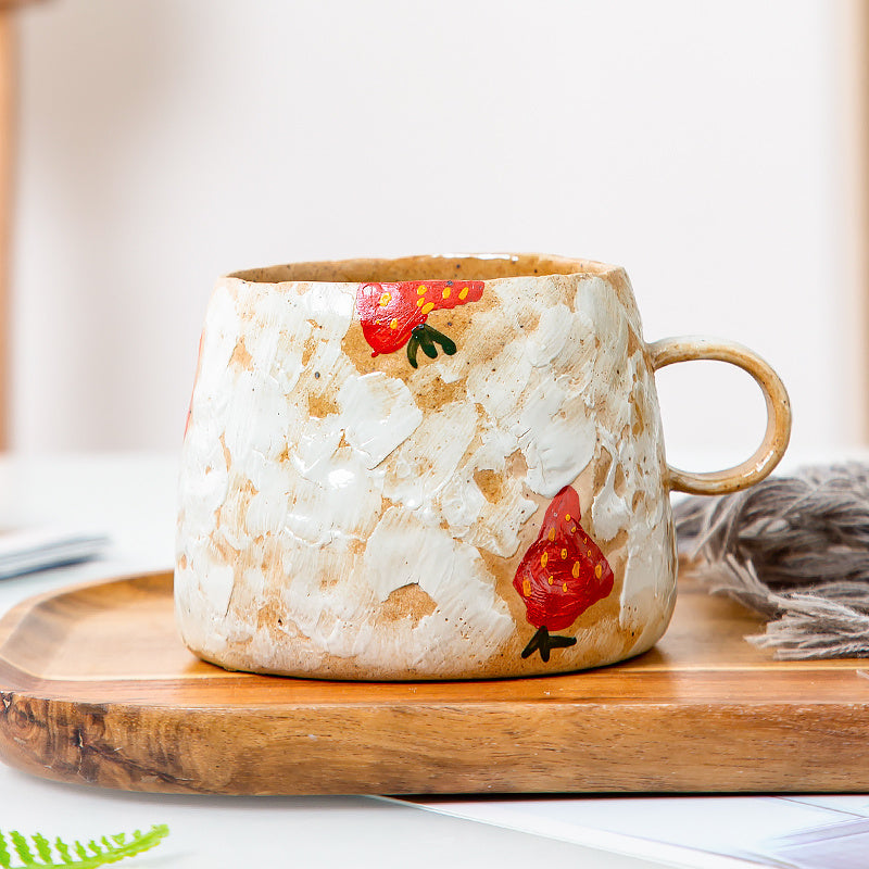 Creative Handmade Ceramic Retro Coffee Cup