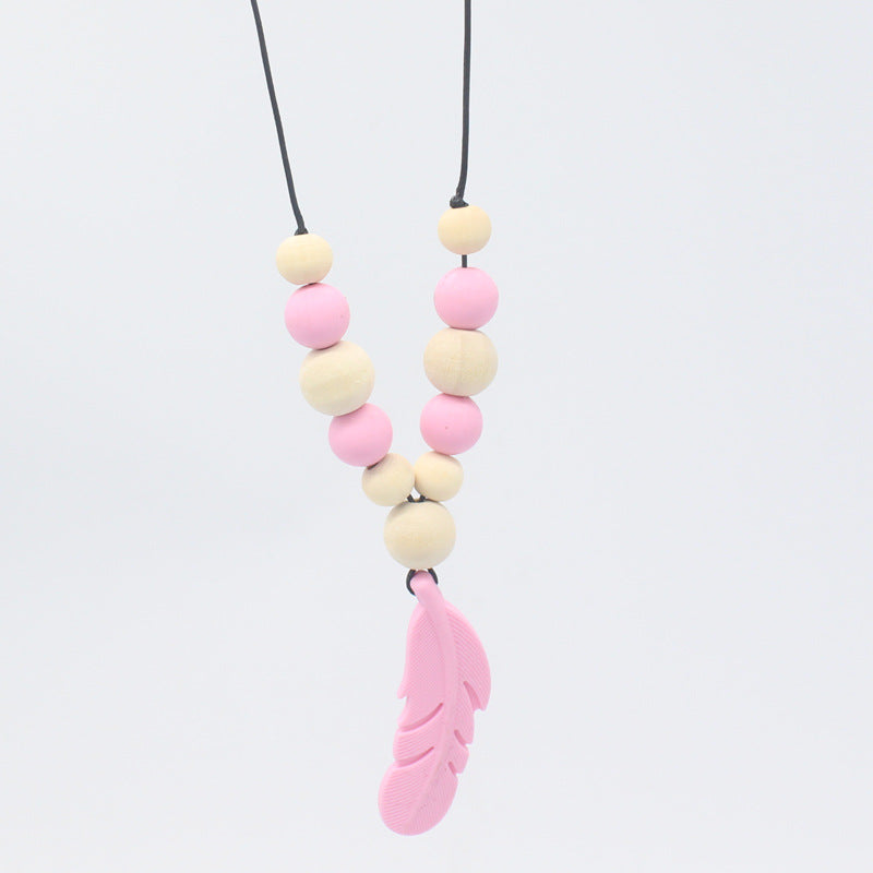 Collar mordedor calmante para bebés que protege la seguridad del bebé