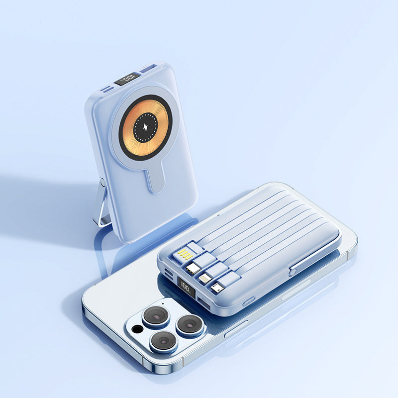 Batterie externe magnétique autonome grande capacité