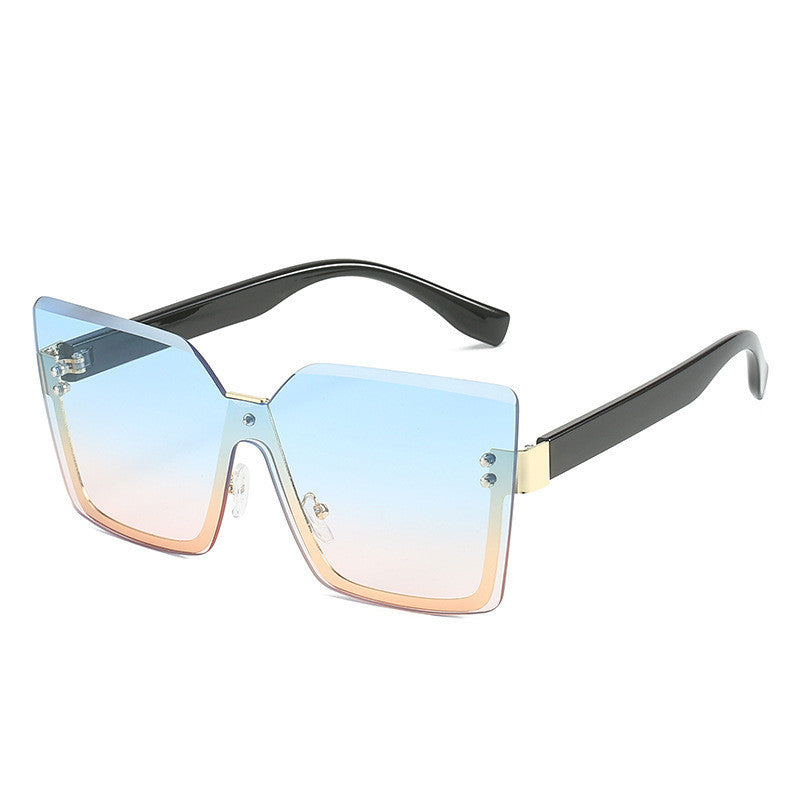 Ins Glasses Personalized One Piece Sunglasses