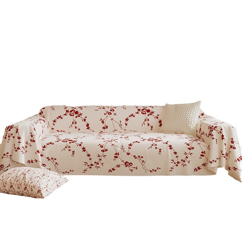 New Year Celebration Chinese Style Sofa Cover High Sense Four Seasons Universal Anti-scratching