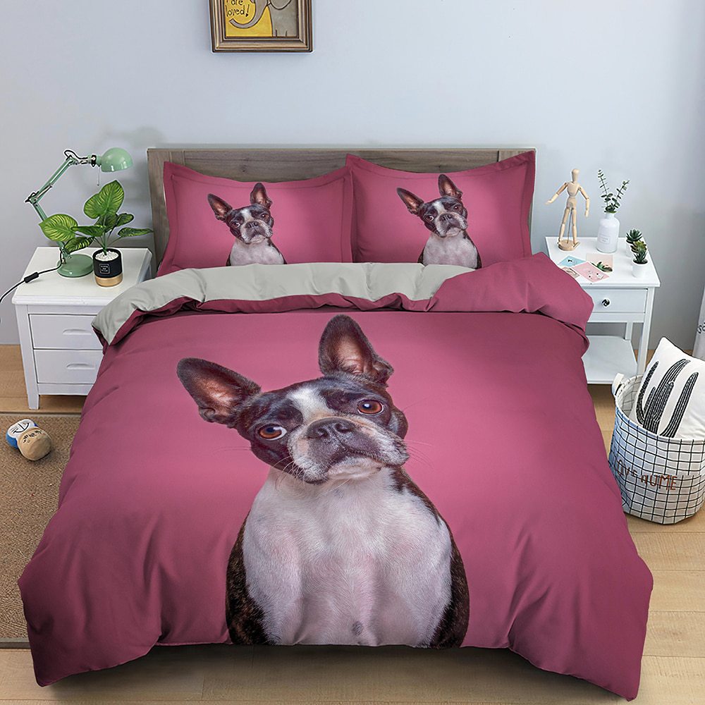 Three-piece Set Dachshund Bedding