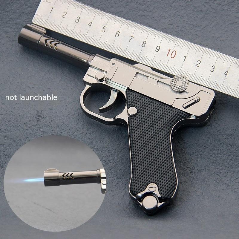 Straight Flush Blue Flame Toy Gun Lighter