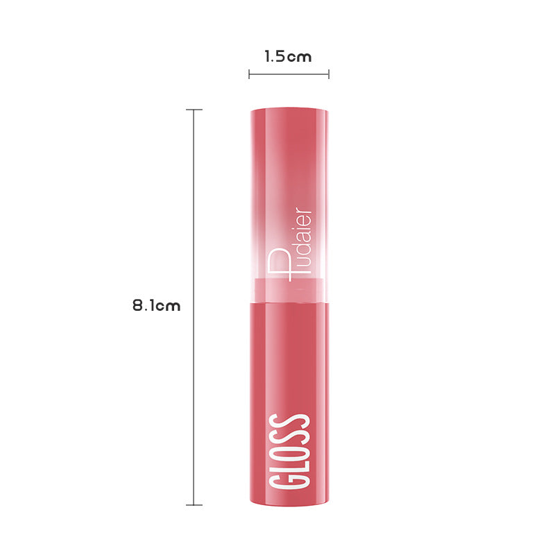 Rouge à lèvres effet miroir hydratant mat scintillant