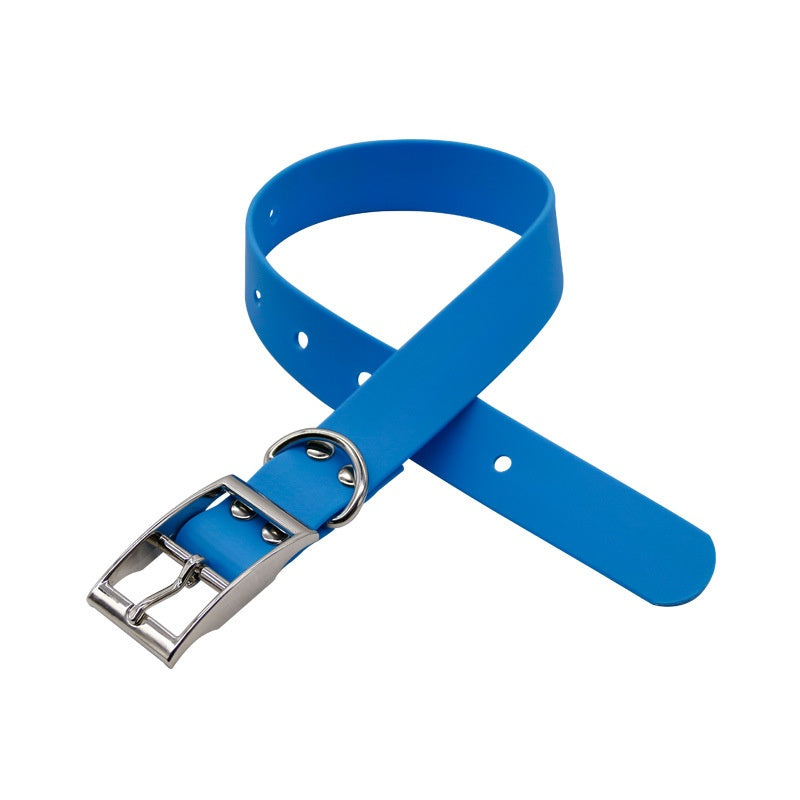 Collier pour chien en PVC en gros, étanche, résistant à l'usure, collier de traction pour chien, fournitures pour animaux de compagnie