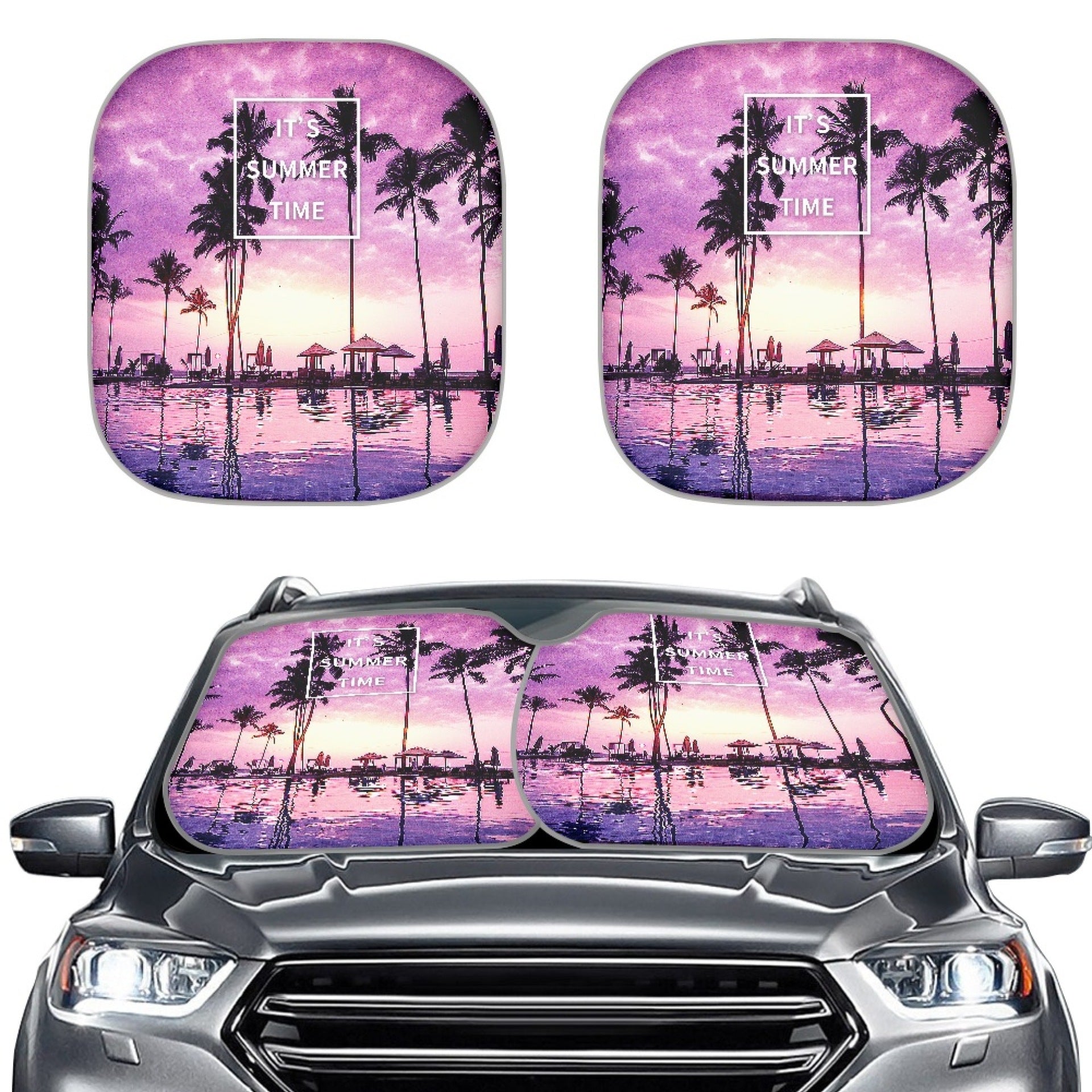 Pare-soleil de voiture protection solaire et isolation thermique