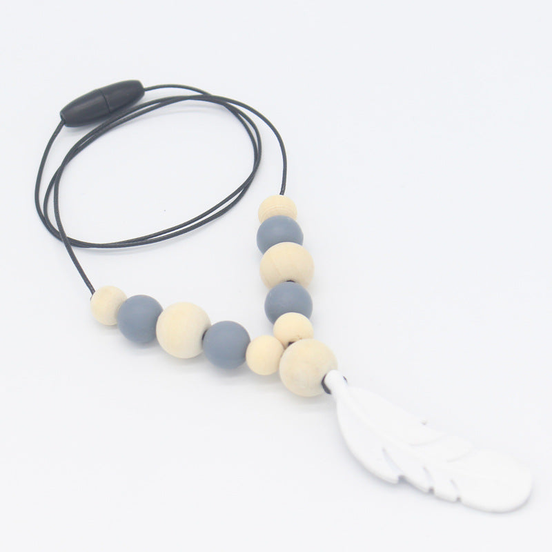 Collar mordedor calmante para bebés que protege la seguridad del bebé